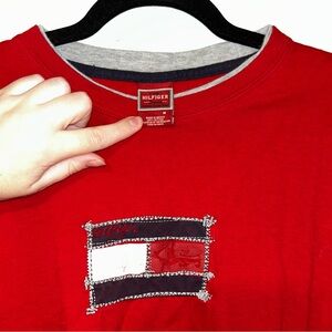 Tommy Hilfiger Red Logo Tee